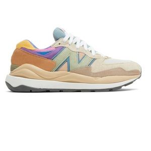 NEW BALANCE 57/40 CALM TAUPE VIBRANT APRICOT WOMENS 9 | MENS 7.5